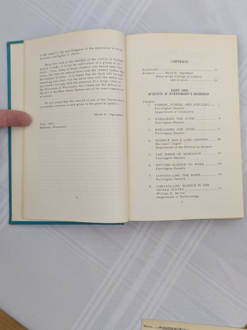 The Challenge of Our Times - Daniels & Smith HC 1954 - Picture 9 of 13